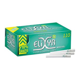 Elixyr Zigarettenhülsen King Size Menthol 110 Stück
