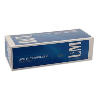 Zigarettenhülsen L&M Blue Label King Size 1.000 Stück