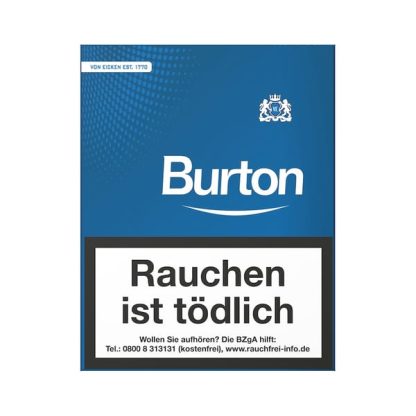 Burton Blue Naturdeckblatt Filterzigarillos (8x25)