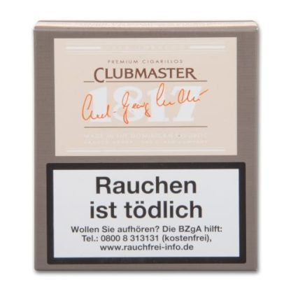 Clubmaster 1817 Jubiläumsausgabe 20 Zigarillos