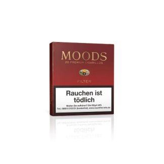 Dannemann Moods MIT FILTER 20 Zigarillos