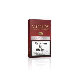 Dannemann Moods Silver Filter 10 Zigarillos