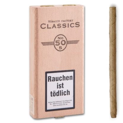 TABACCO FACTORY Class No 50 Sumatra 20 Zigarren
