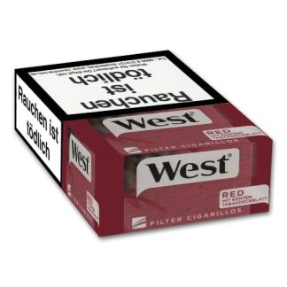 West Red Naturdeckblatt Filterzigarillos (10x17)